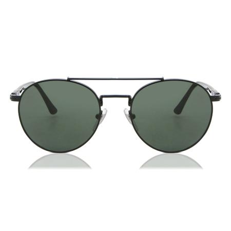 Persol PO1011S Aziatische pasvorm 107831 Zwart Heren Zonnebril