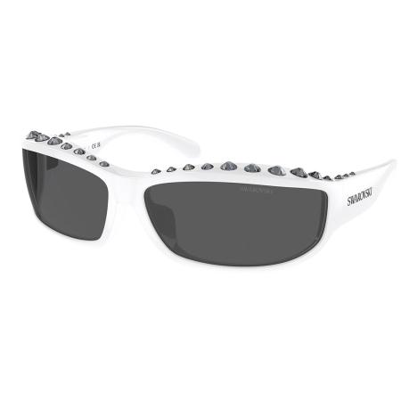 Swarovski SK6009 102987 Wit Dames Zonnebril