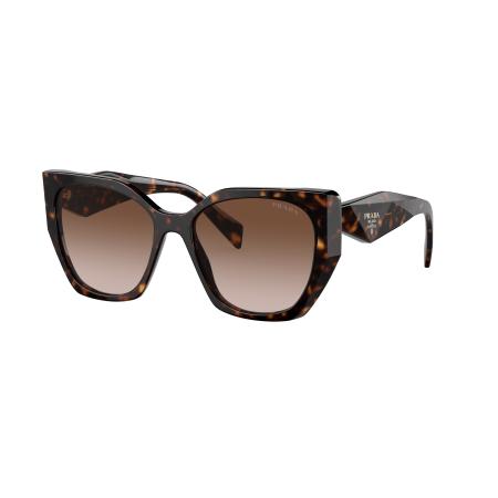 Prada Vrouwelijk Sunglass PR 19ZS - Framekleur: Tortoise, Lenskleur: Bruin Gradiënt