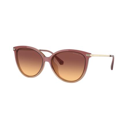 Michael Kors Vrouwelijk Sunglass MK2184U Dupont - Framekleur: Dusty rosé lichtbruin, Lenskleur: Purple Amber Gradient