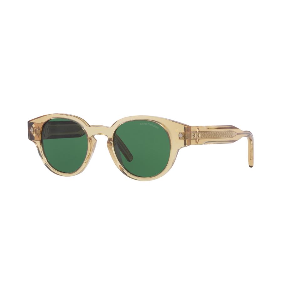 DIOR Mannelijk Sunglass CD Diamond R2I - Framekleur: Bruin, Lenskleur: Groen Groen