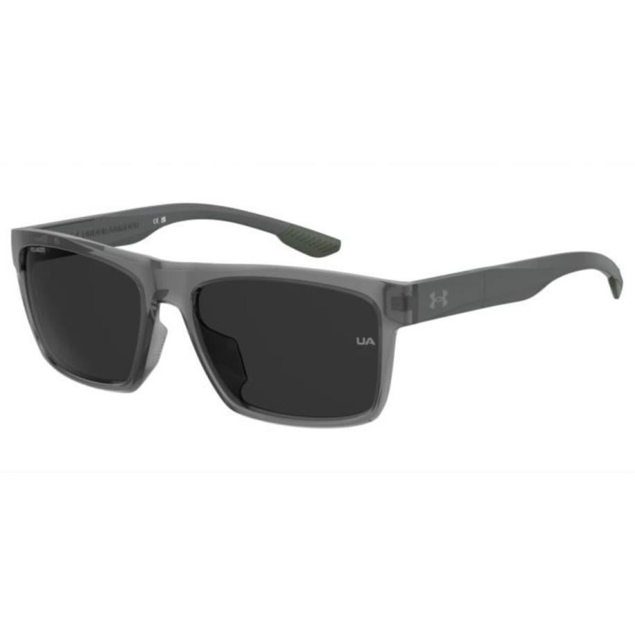 Under Armour UA ACETECH/F Aziatische pasvorm Polarized 63M/M9 Grijs Heren Zonnebril