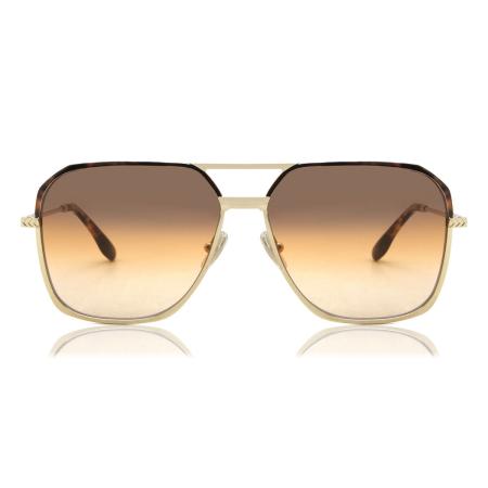 Victoria Beckham VB212S 712 Goud Dames Zonnebril
