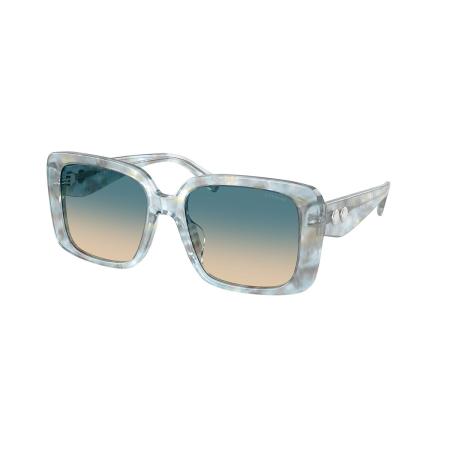 Coach HC8424U CAD54 58664M Blauw Dames Zonnebril