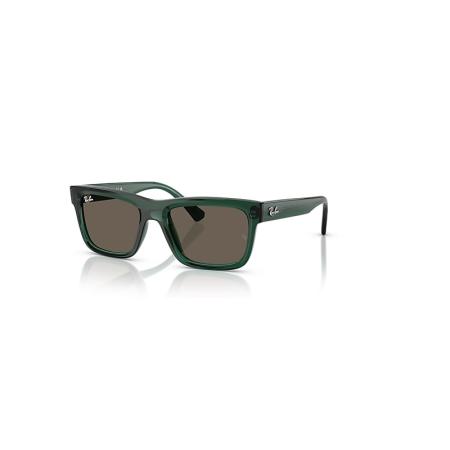 Ray-Ban Rb9196s Kids Bio-based zonnebril Transparant Groen montuur Bruin glazen 49-17