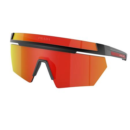 Prada Linea Rossa PS01YS 1BO02U Zwart Heren Zonnebril