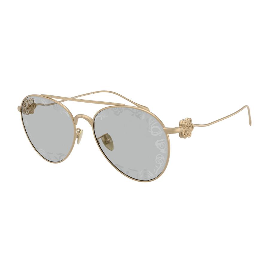Giorgio Armani AR6167 3002AL Goud Dames Zonnebril