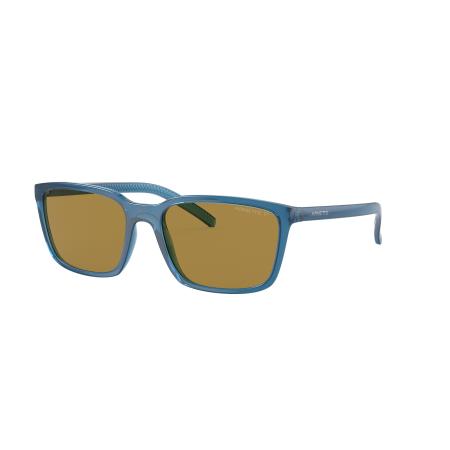 Arnette Mannelijk Sunglass AN4311 - Framekleur: Transparant blauw, Lenskleur: Donkerbruin Polar