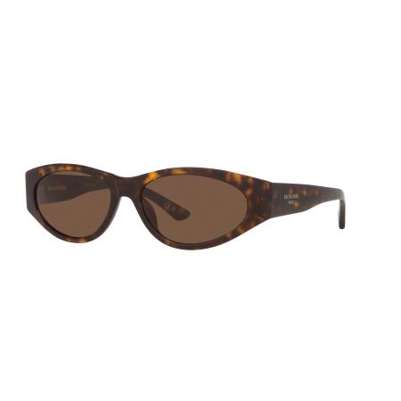 Balenciaga Vrouwelijk Sunglass BB0367S - Framekleur: Tortoise, Lenskleur: Bruin
