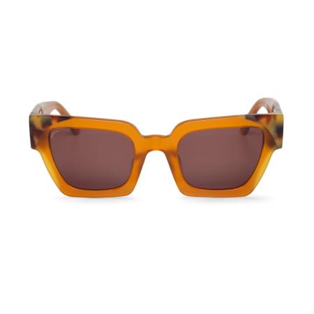 Mr. Boho Frelard ZG28-08 Oranje Heren Zonnebril