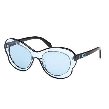Pucci Emilio Pucci EP0221 86V Blauw Dames Zonnebril