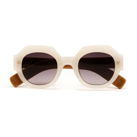 Kaleos Tatlock C5 Wit Dames Zonnebril