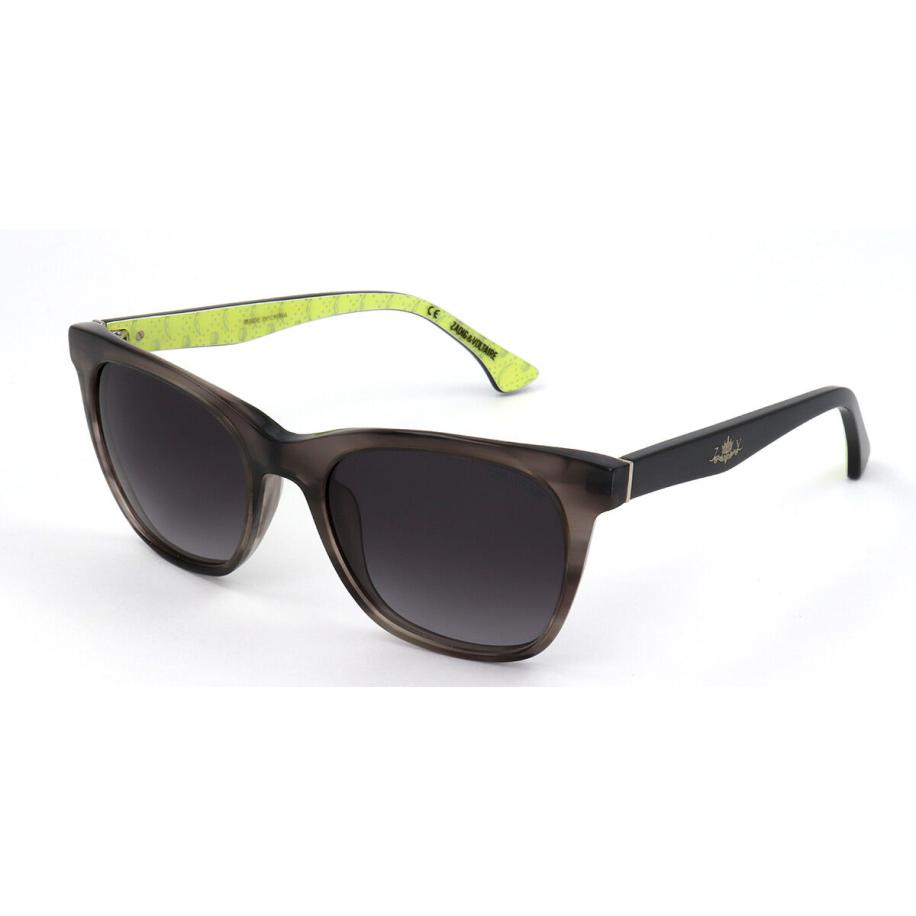 Zadig & Voltaire SZV004 712 Grijs Heren Zonnebril