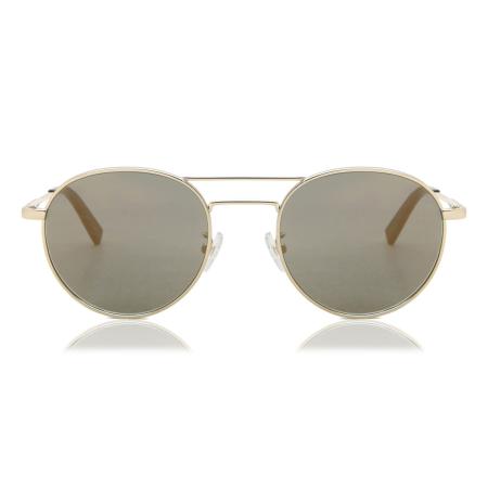 Zegna EZ0089-D Aziatische pasvorm 32C Goud Heren Zonnebril