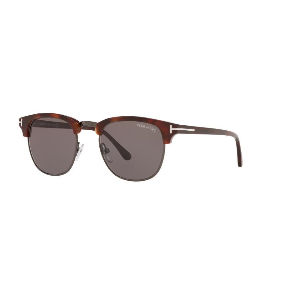 Tom Ford FT0248 HENRY 52A Tortoiseshell Heren Zonnebril Bruin
