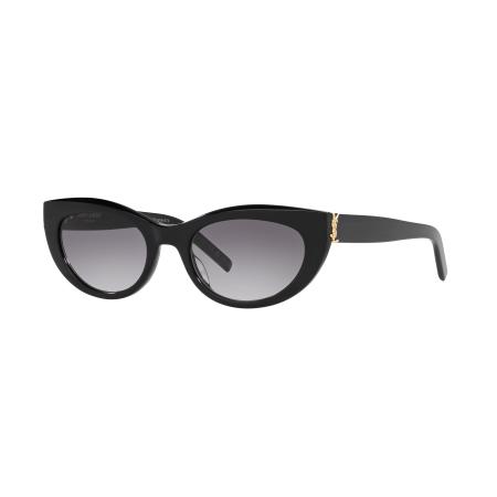 Saint Laurent Vrouwelijk Sunglass SL M115 - Framekleur: Zwart, Lenskleur: Grijs