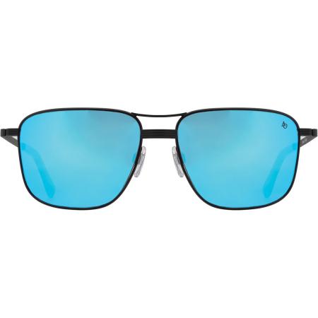 American Optical Airman Polarized 1BMNP Zwart Heren Zonnebril