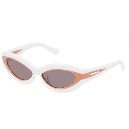 Karen Walker Hana KAS2449771 Wit Dames Zonnebril
