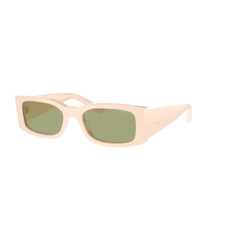 Vogue Eyewear Vrouwelijk Sunglass VO5584S - Framekleur: Volledig beige, Lenskleur: Groen