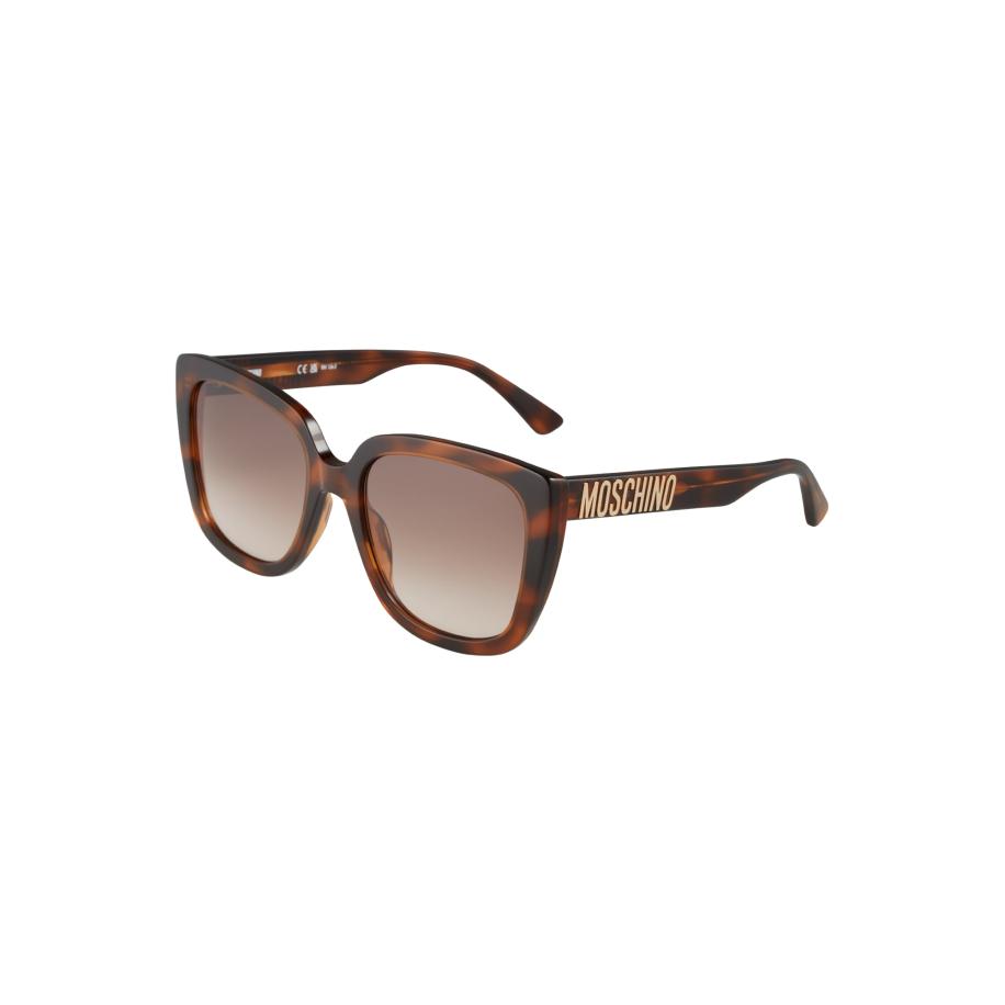 MOSCHINO Zonnebril bruin / donkerbruin / goud Bruin