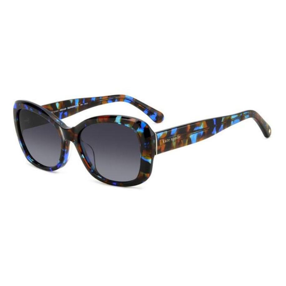 Kate Spade Elowen/G/S Aziatische pasvorm EDC/9O Tortoiseshell Dames Zonnebril