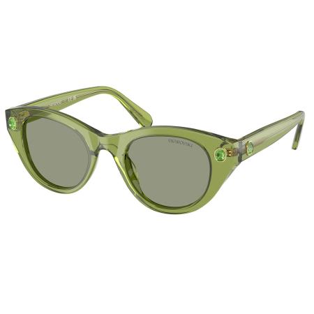Swarovski SK6025 3002/2 Groen Dames Zonnebril