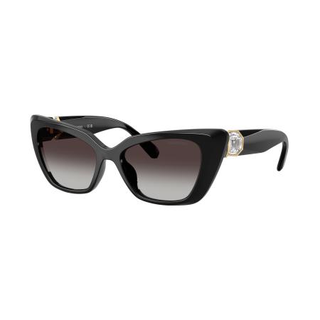 Swarovski Vrouwelijk Sunglass SK6047 - Framekleur: Zwart, Lenskleur: Grijs Gradiënt