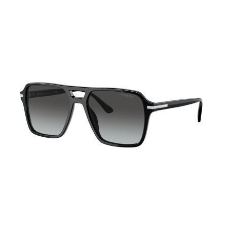 Prada Mannelijk Sunglass PR 20YS - Framekleur: Zwart, Lenskleur: Grijs