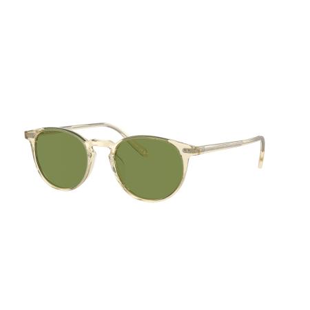Oliver Peoples Unisex Sunglass OV5004SU Riley Sun - Framekleur: Vaalgeel, Lenskleur: Groen C