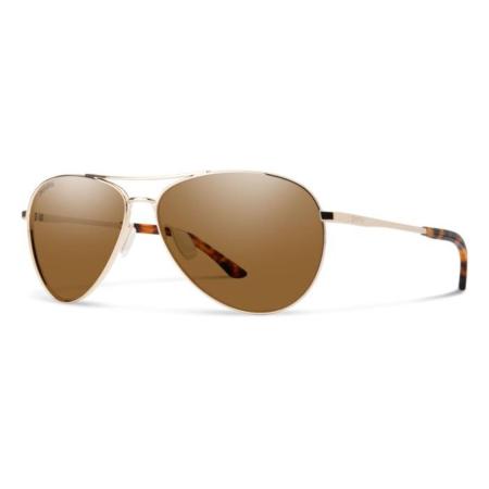 Smith LANGLEY 2 Polarized J5G/L5 Goud Heren Zonnebril