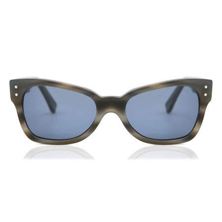 Cutler and Gross 1010 GRH-DG Grijs Dames Zonnebril