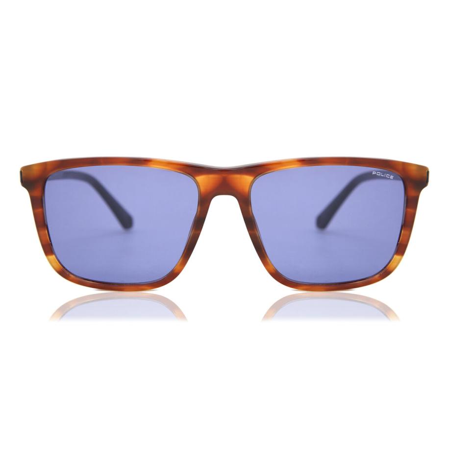 Police SPLE05 9N3 Bruin Heren Zonnebril