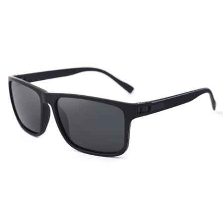 North Beach Clipper Polarized 70768 Zwart Heren Zonnebril
