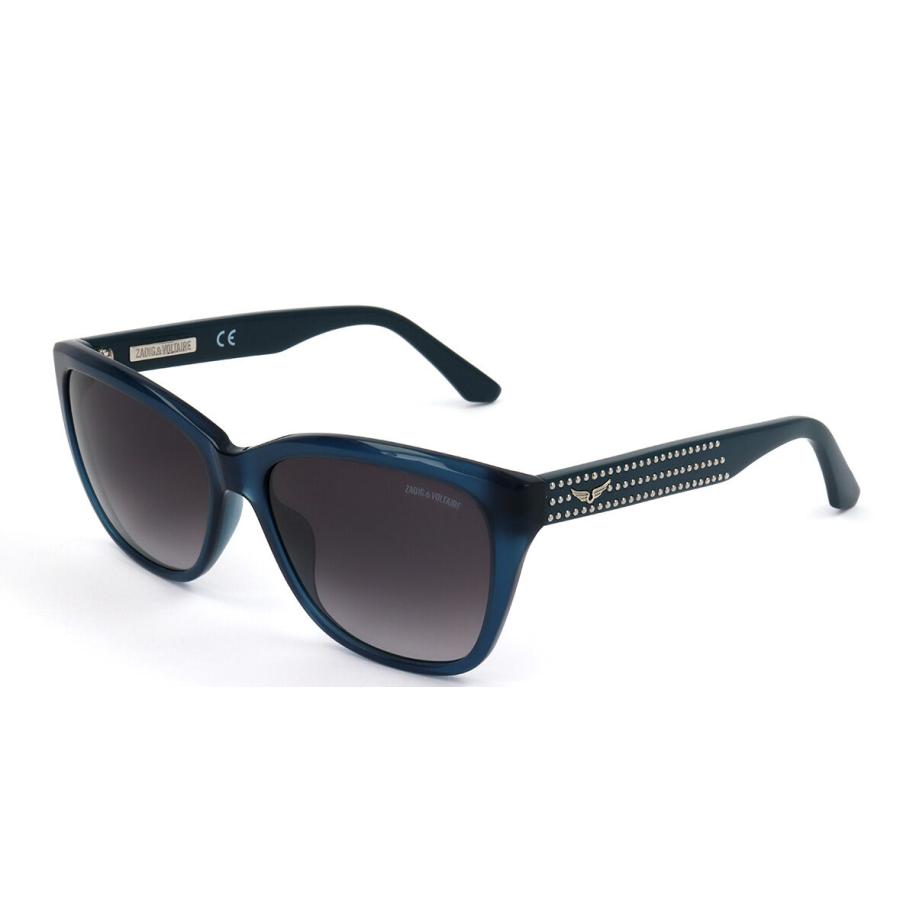 Zadig & Voltaire SZV106S 0U36 Blauw Heren Zonnebril
