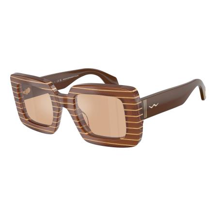 Giorgio Armani AR8241U Polarized 63112S Bruin Dames Zonnebril