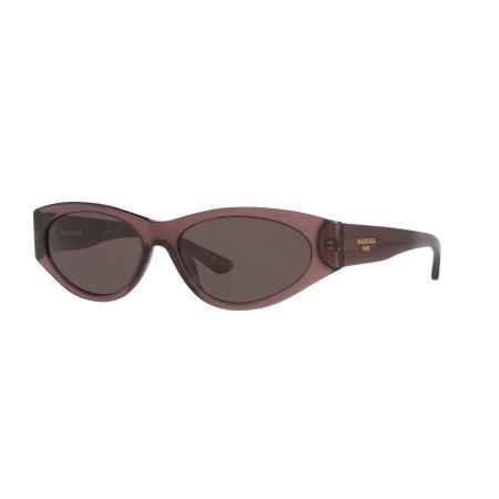 Balenciaga Vrouwelijk Sunglass BB0367S - Framekleur: Paars, Lenskleur: Grijs