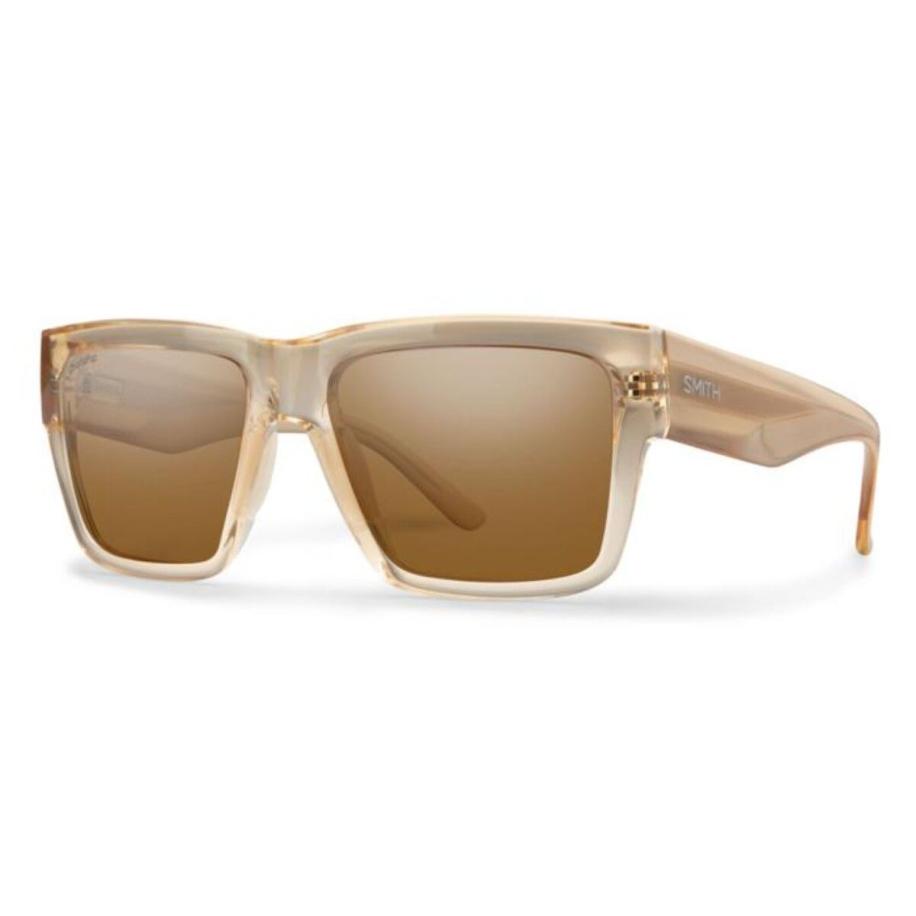 Smith LINEUP Polarized HAM/L5 Bruin Heren Zonnebril