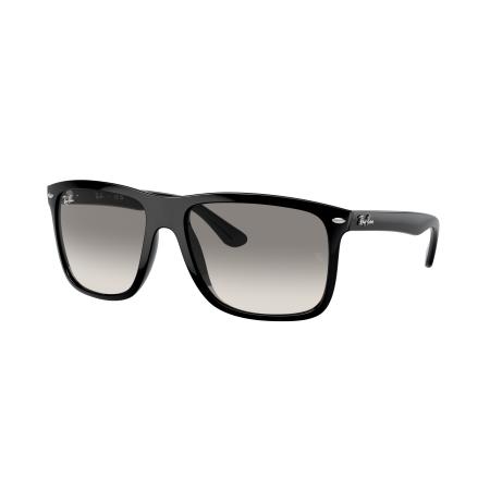 Ray-Ban Unisex Sunglass RB4547 Boyfriend Two - Framekleur: Zwart, Lenskleur: Lichtgrijs