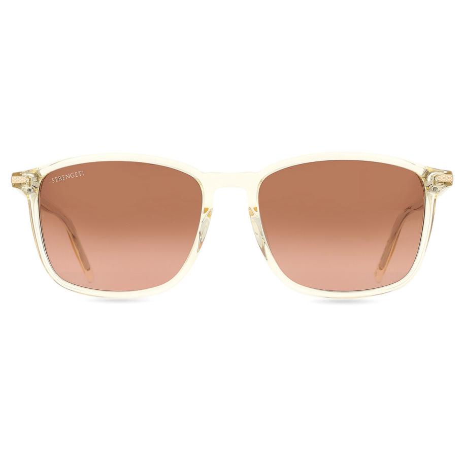 Serengeti Lenwood Polarized SS485001 Doorzichtig Heren Zonnebril