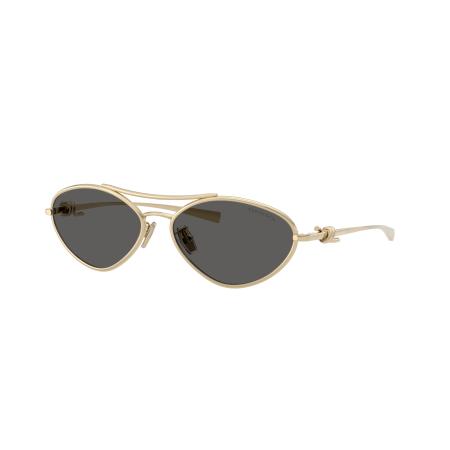 Tiffany & Co. Vrouwelijk Sunglass TF3117 - Framekleur: Lichtgoud, Lenskleur: Donkergrijs