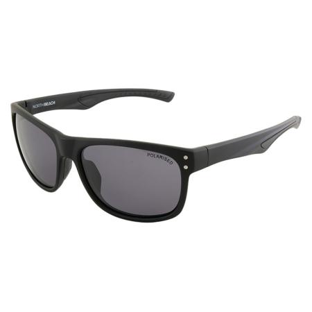 North Beach Darko Polarized 70775 Zwart Heren Zonnebril
