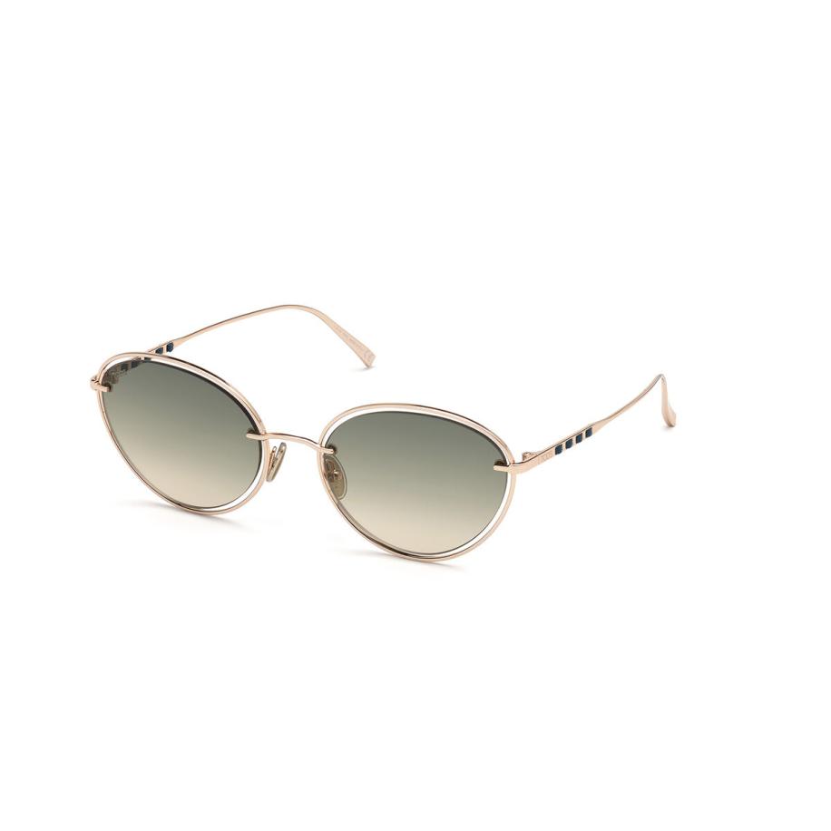 TODS TO0264 28P Goud Dames Zonnebril