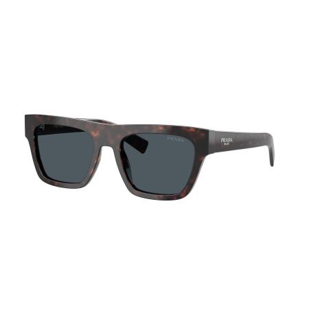 Prada Mannelijk Sunglass PR C03S - Framekleur: Root Havana, Lenskleur: Donkergrijs