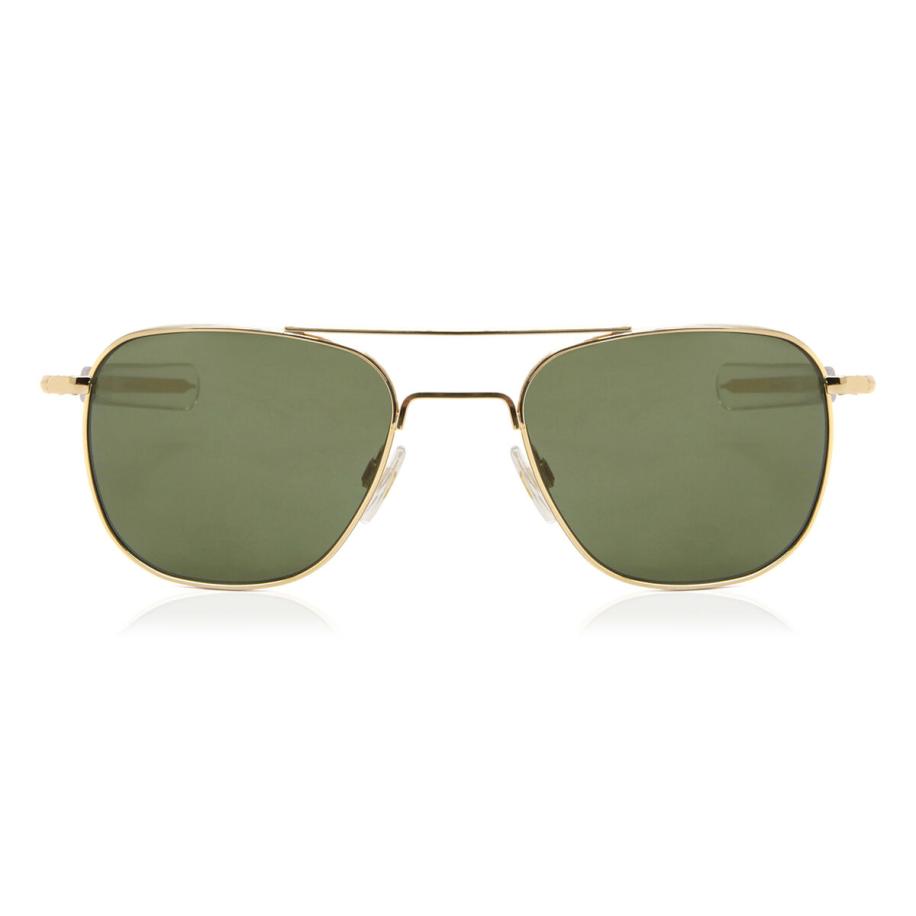 American Optical Original Piloot 1GNN Goud Heren Zonnebril