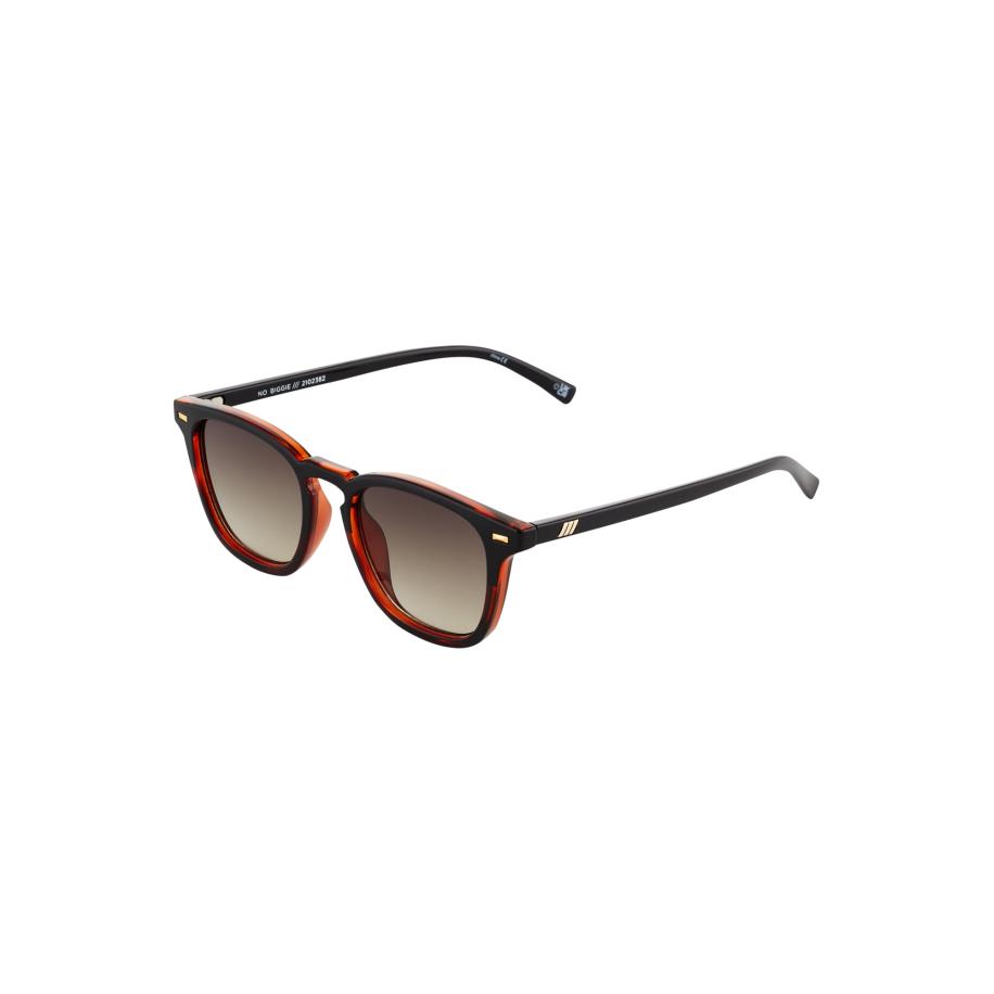 Le Specs LE SPECS Zonnebril No Biggie cognac / goud / zwart -