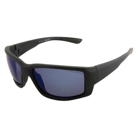 North Beach Foster Polarized 70777 Zwart Heren Zonnebril