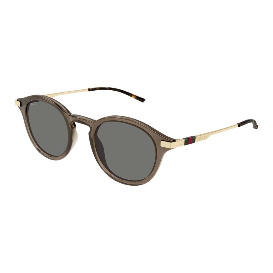 Gucci GG1890SA Aziatische pasvorm 4 Bruin Heren Zonnebril