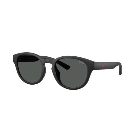 Polo Ralph Lauren Mannelijk Sunglass PH4233U - Framekleur: Matzwart, Lenskleur: Donkergrijs