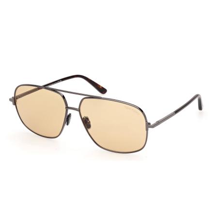 Tom Ford FT1096 TEX 08E Gunmetal Heren Zonnebril