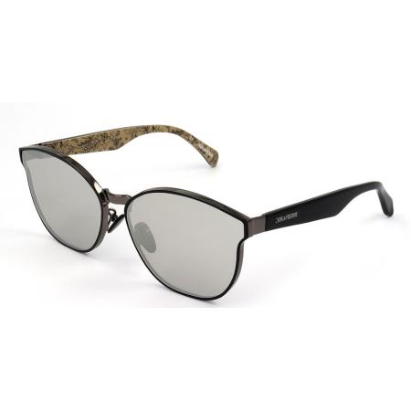 Zadig & Voltaire SZV153 8GFG Grijs Heren Zonnebril